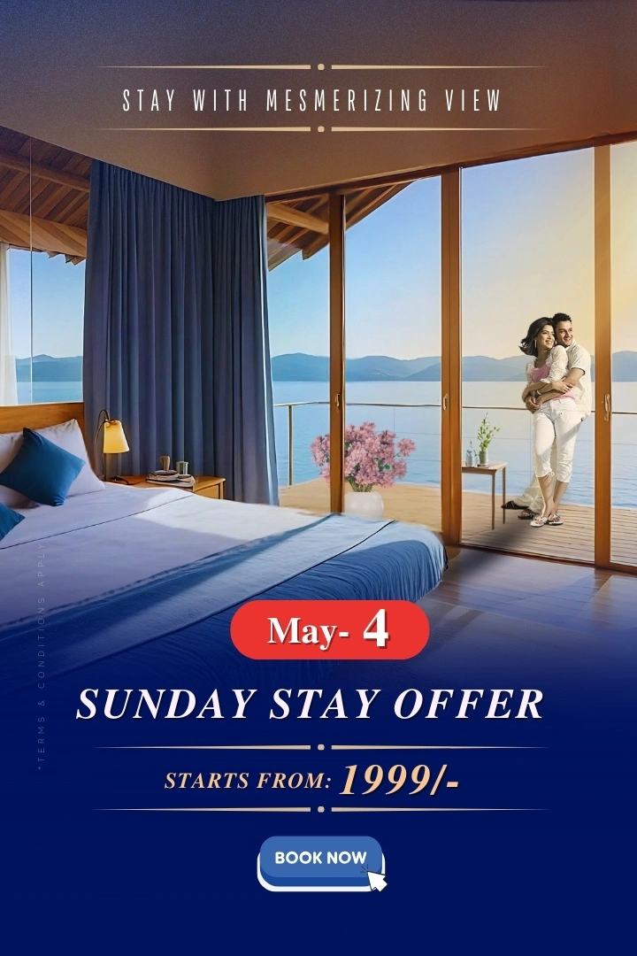 shvas island Sunday weekday resort stay near igatpuri